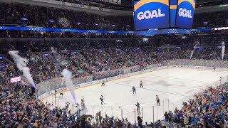 St. Louis Blues 2022 Playoffs Goal Horn LIVE! [4k]