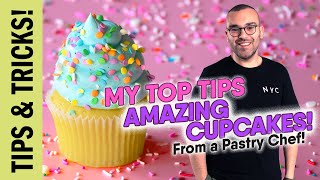 Tips & Tricks To Making PERFECT Cupcakes! - The Scran Line Tips & Tricks To Making PERFECT Cupcakes! - The Scran Line