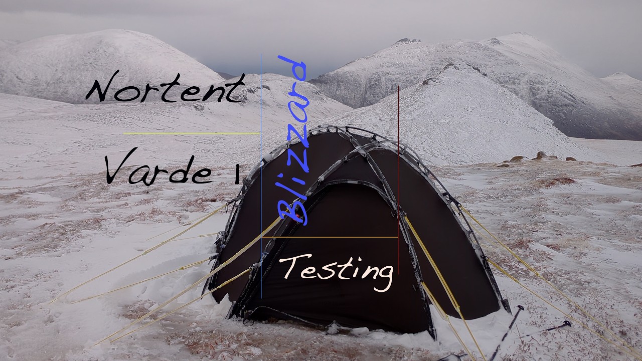 Кемпинг во время шторма | Единственный способ проверить Nortent Varde 1..