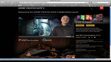 ADOBE CREATIVE SUITE CS5 GLOBAL ONLINE LAUNCH PART 2