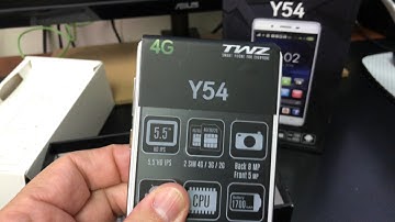 TWZ Y54 DUAL SIM Unboxing Video – in Stock at www.welectronics.com