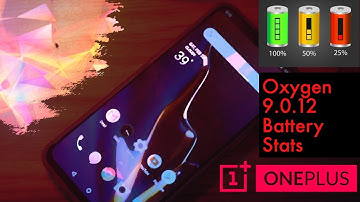 Battery Life on the OnePlus 6T 9.0.12 Update