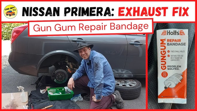 Gun Gum pâte de réparation pot d'échappement 200g