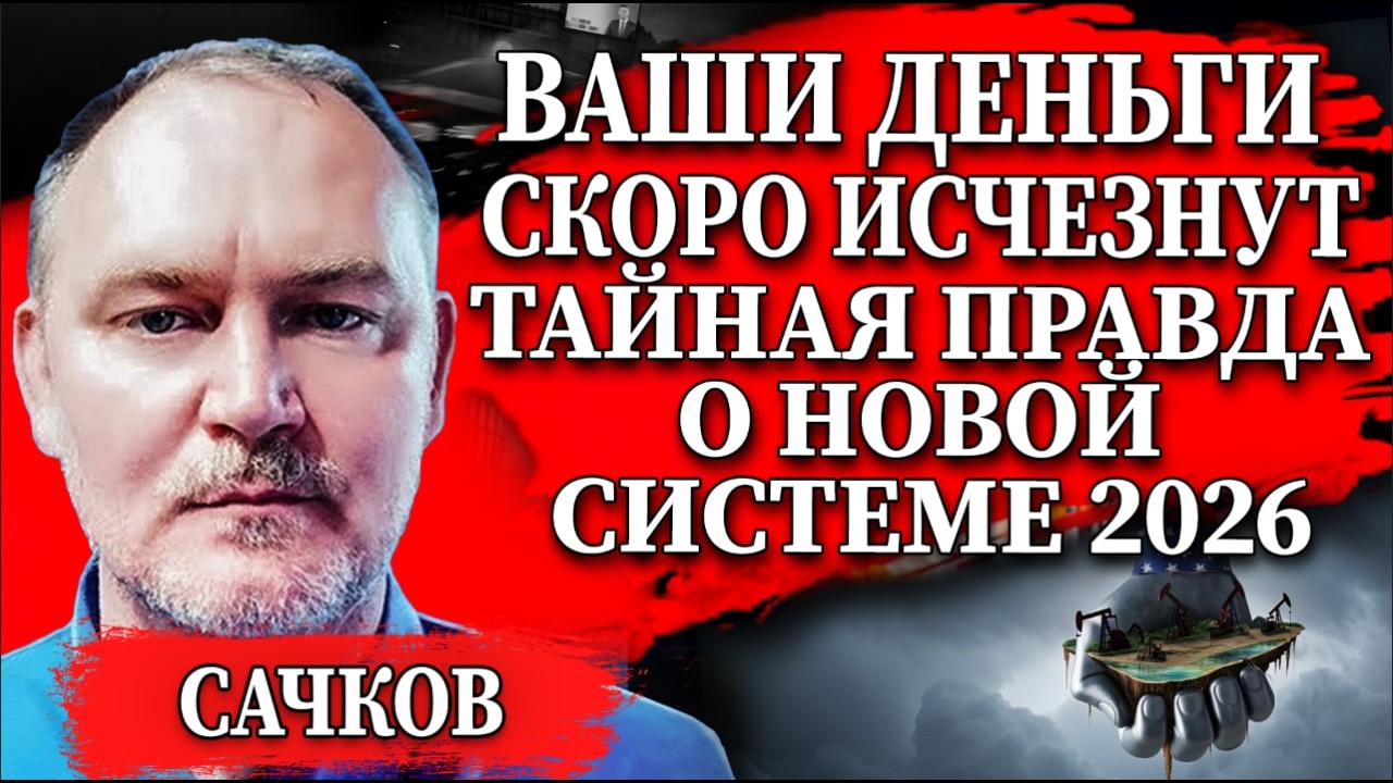 Ваши Деньги СКОРО ИСЧЕЗНУТ! Вся правда о Новой Системе 2026 - Даниель Сачков