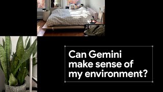 Using Ai To Understand Your Surroundings | Testing Gemini