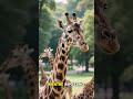 ''Le giraffe che dormono pochissimo'' (#shorts)