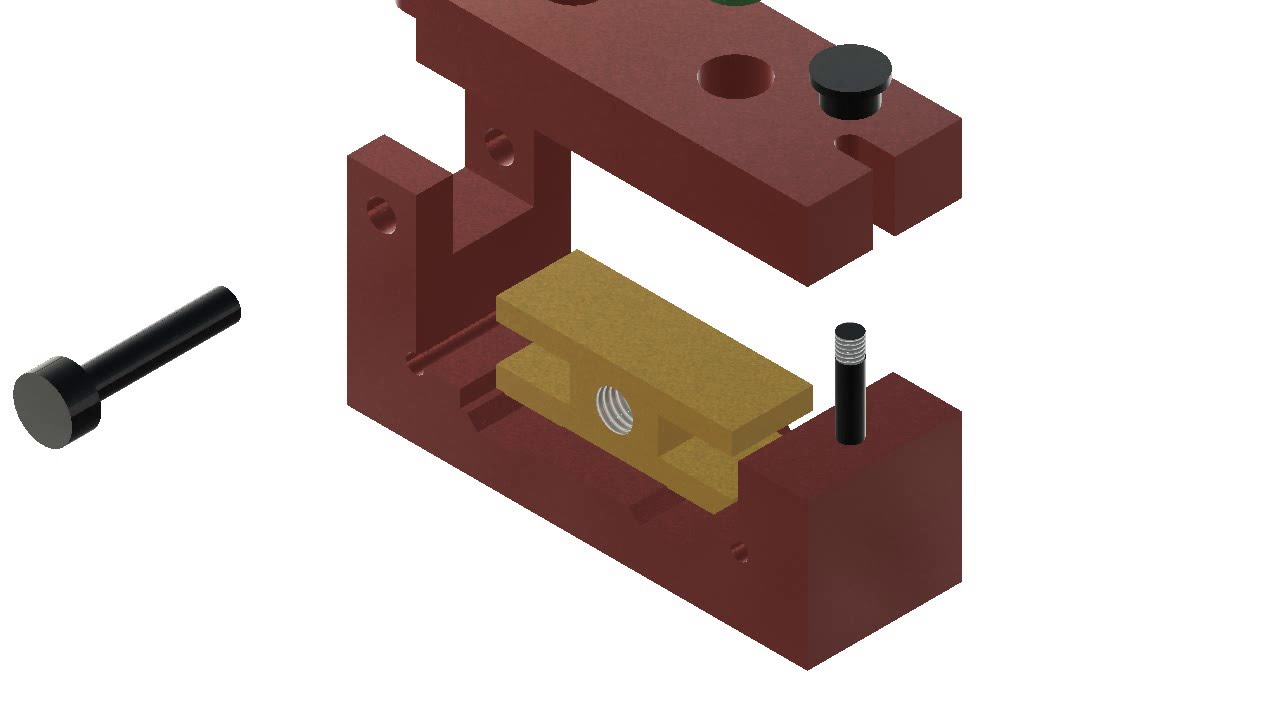 Assembly and Animation of Leaf jig With Nest Location in Fusion