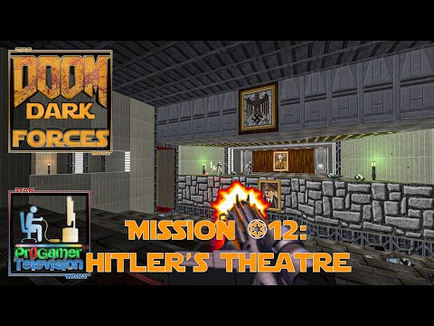 Doom: Dark Forces: Прохождение (Walkthrough) #Mission 12: Hitler`s Theatre