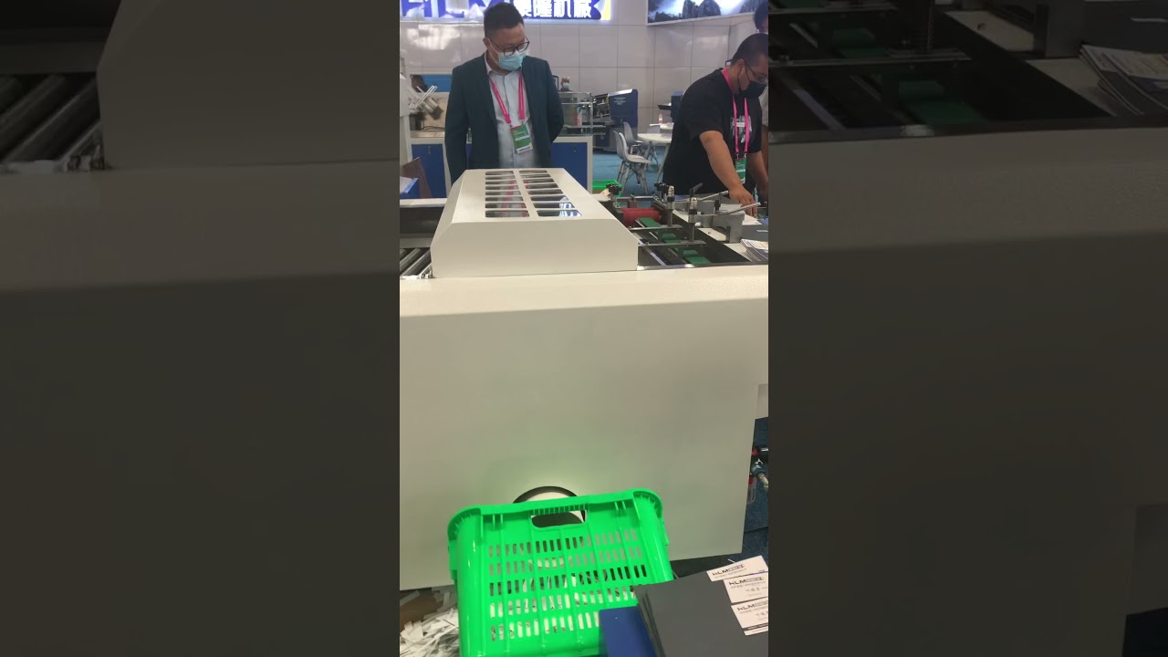 automatic card slitting &collating machine