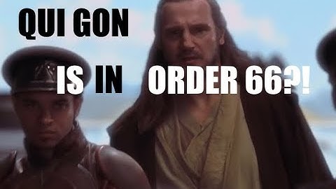 QUI GON IN ORDER 66?! [REVENGE OF THE SITH EASTER EGG YOU MISSED]