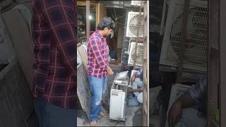 Finally AC Ka Leak Mil Gaya! 😎❄️ #minivlog #shortsindia #shortsfeed #shorts