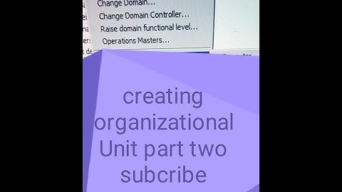 Creating Organizational Unit  creating user ins server 2008 R2 Join Client to Server creating group