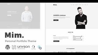 Celebrity Mim - Personal Portfolio WordPress Theme | Themeforest Website Templates and Themes Net Worth