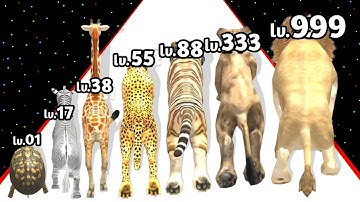 (2025) Animal Run Transform Evolution All Level Gameplay (New Update)