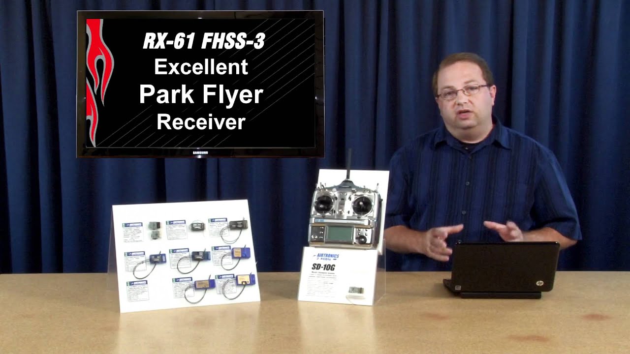 Airtronics RX-61H 6-Ch 2.4G FHSS-3 Park Flyer Receiver - YouTube