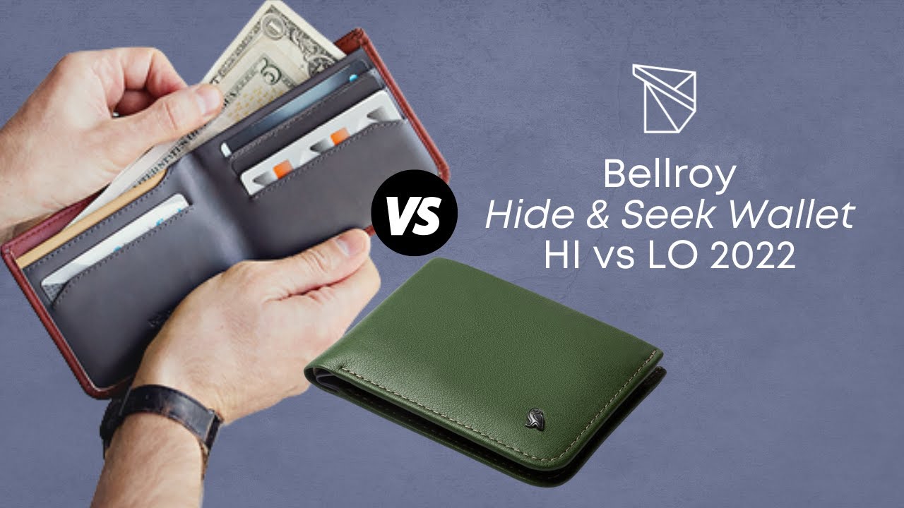 Bellroy US Stockist  Hide & Seek Wallet Caramel RFID HI