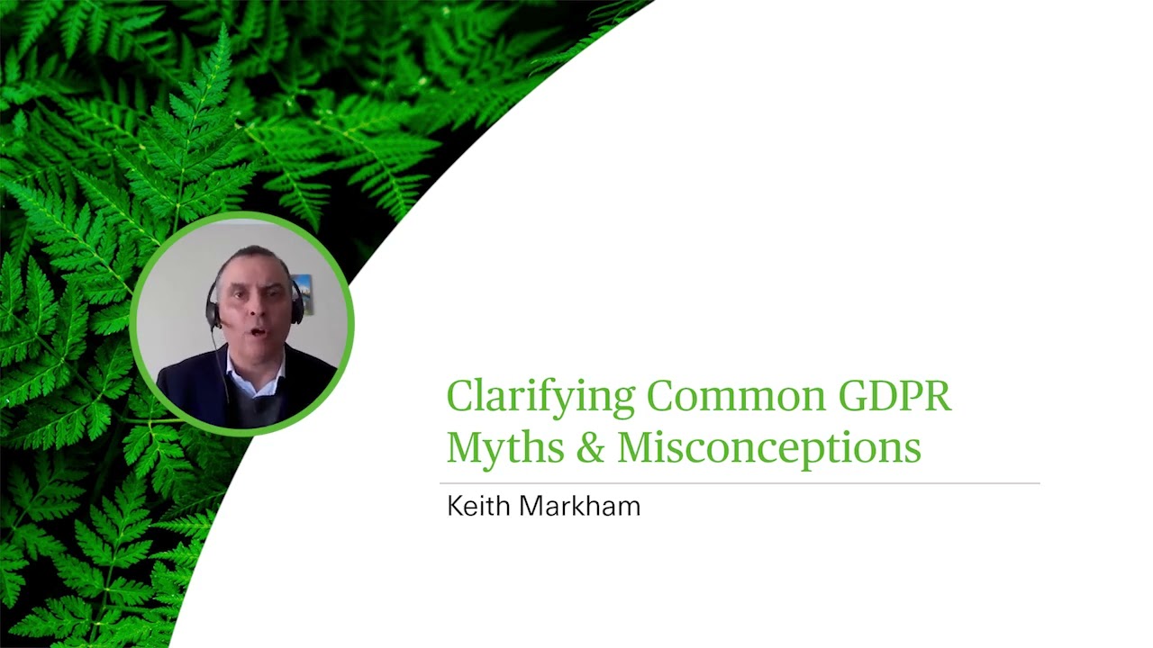 Clarifying Common GDPR Myths & Misconceptions- Webinar