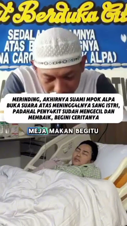 Mpok alpa ketika kondisi terakhir #mpokalpa #artist