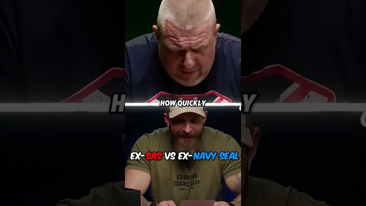 Бывший спецназовец SAS против бывшего спецназовца ВМС США — один вопрос, два ответа