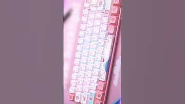 AKKO #Pink #Mini #Keyboard