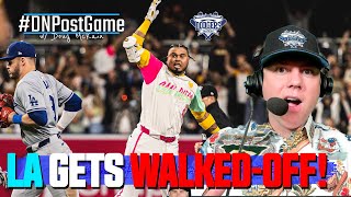 Dodgers Lose to Padres on Luis Arráez WalkOff Single, Bad Move By Roberts?, Tyler Glasnow Shoves!