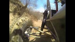 Purdue Baja Titan testing at the Badlands