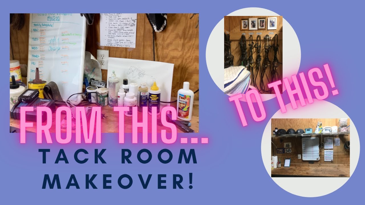 Tack Room Makeover! YouTube