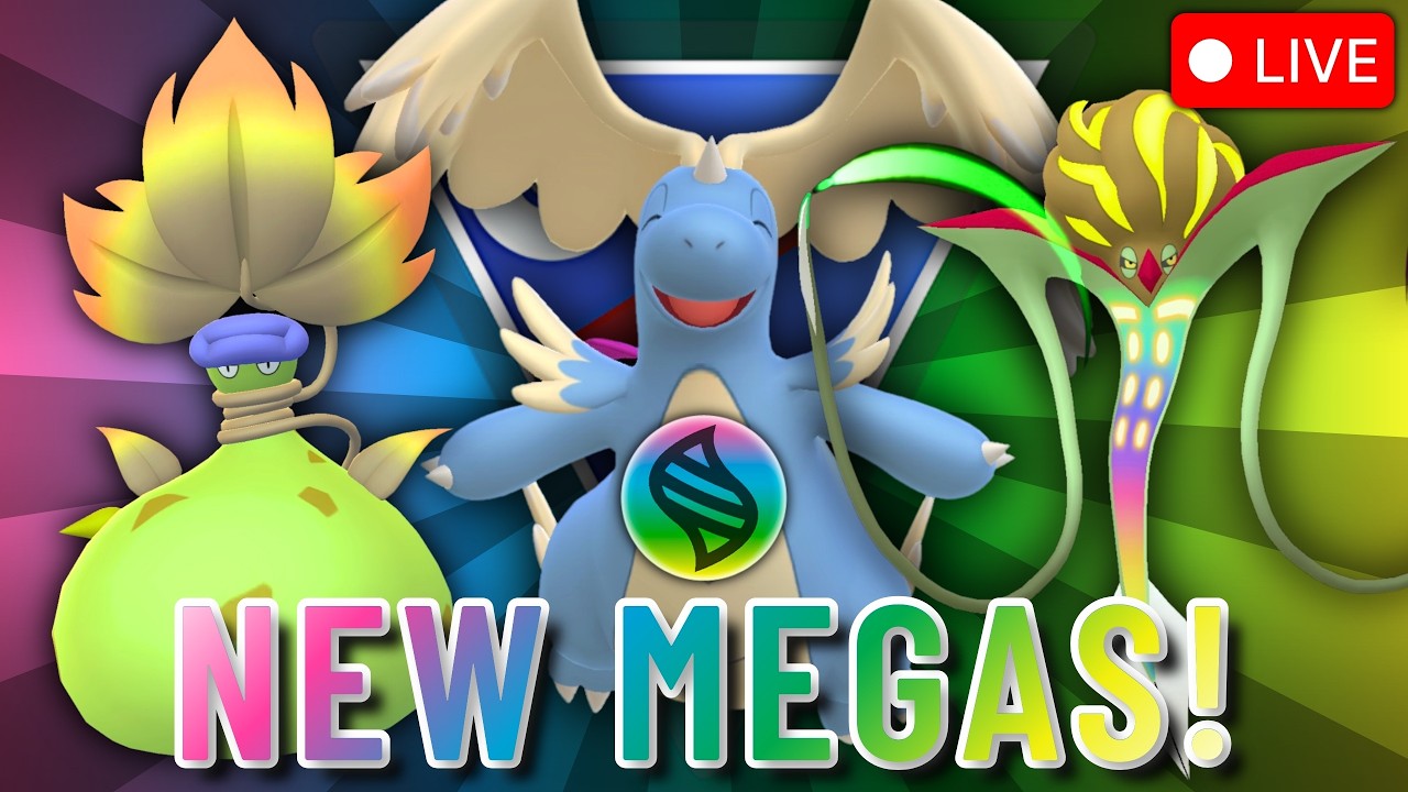 *NEW* MEGA POKEMON IN THE GREAT LEAGUE? COME BATTLE ME LIVE!