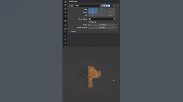 Blender Mirror Modifier Bisect in 60 Seconds #shorts