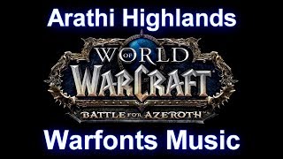 Stromgarde Warfront Music | Arathi Highlands Warfronts Music (Complete) - Battle for Azeroth Music