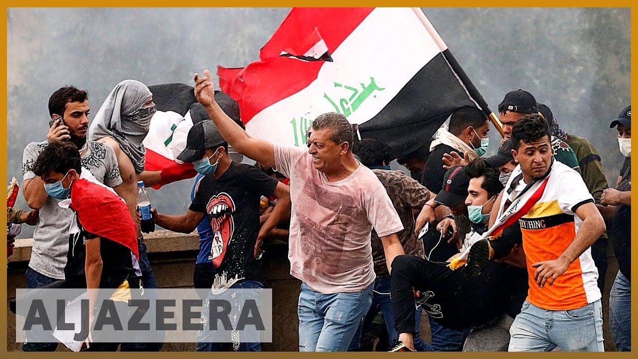 مقتل العشرات في اشتباكات بين القوات العراقية والمتظاهرين