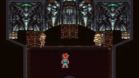 Chrono Trigger - Fated Hour - Black Omen - Terra Mutant boss battle w/ Crono, Lucca, and Robo