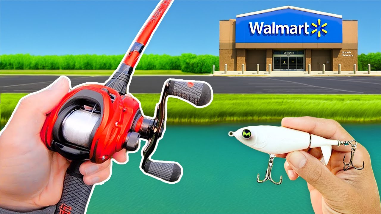 Fishing at Walmart for Pond MONSTERS!