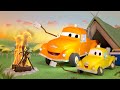 Tom &amp; Son in Trouble | Car Patrol | Car City World App