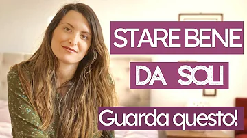 Come si fa a essere felici con se stessi?
