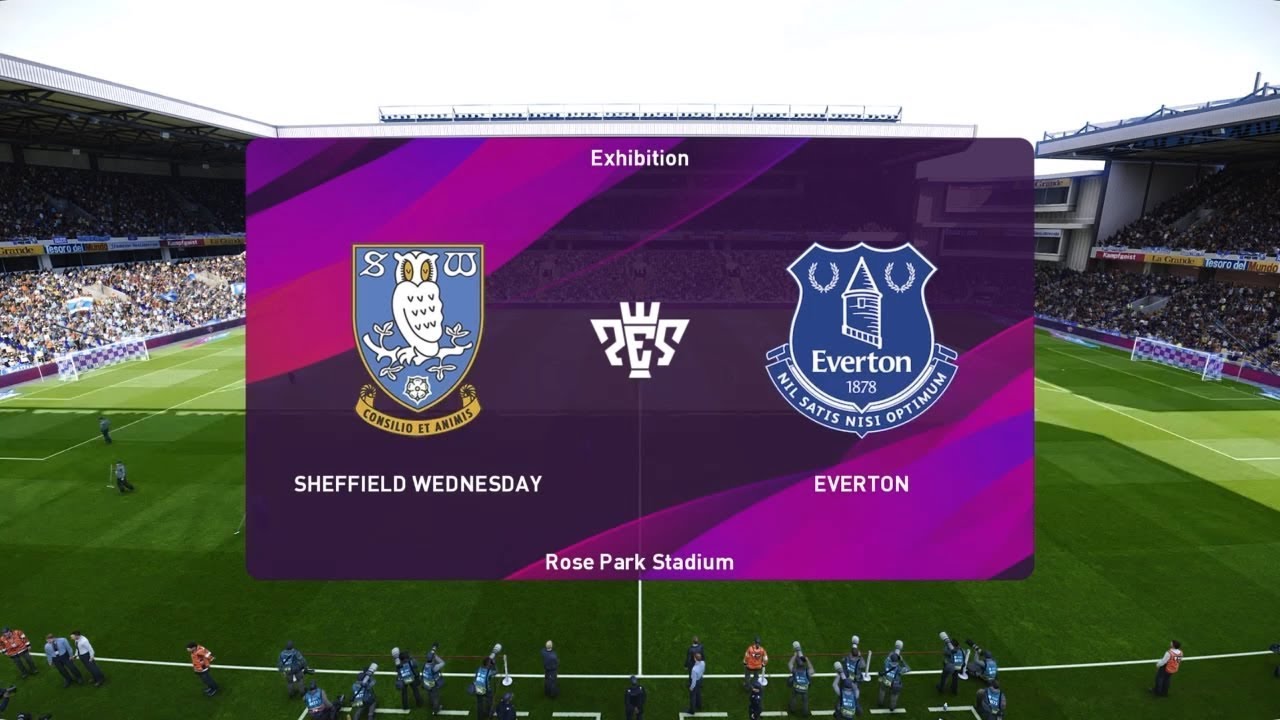 PES 2020 | Sheffield Wednesday vs Everton - England EFL Cup | 24 ...