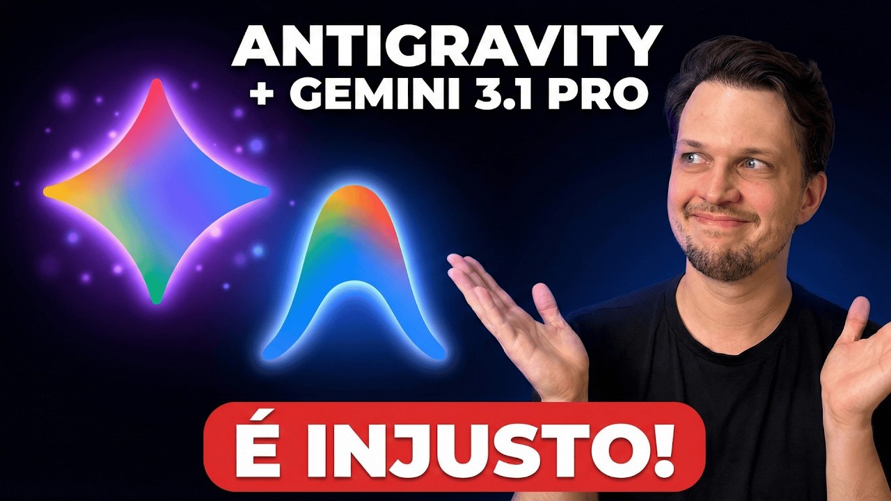 O Antigravity Ficou INSANO com o Gemini 3.1 Pro (Testei TUDO)