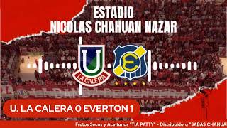 U. LA CALERA vs EVERTON