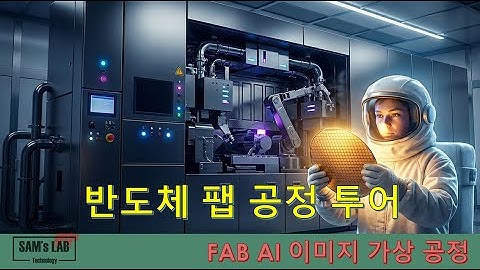 반도체 팹 공정 투어: FAB AI 이미지 가상 공정