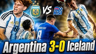 Valentin Barco Goal Vs Iceland ′Argentina Vs Iceland