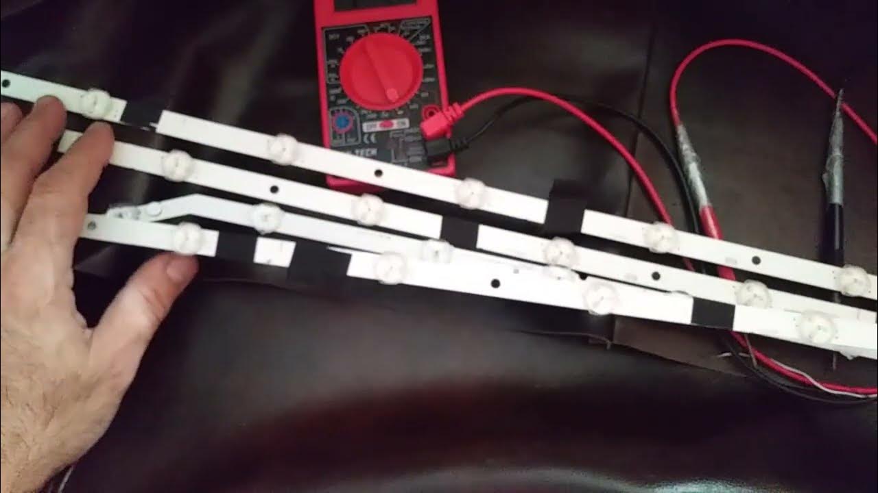 how-to-test-tv-led-backlight-strips-with-a-multimeter-youtube
