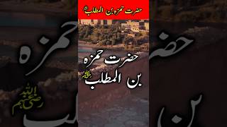 Hazrat Hamza Bin Almuttalib hamzabinalmuttalib  hamzabinalmuttalibra youtubeshorts ytshort