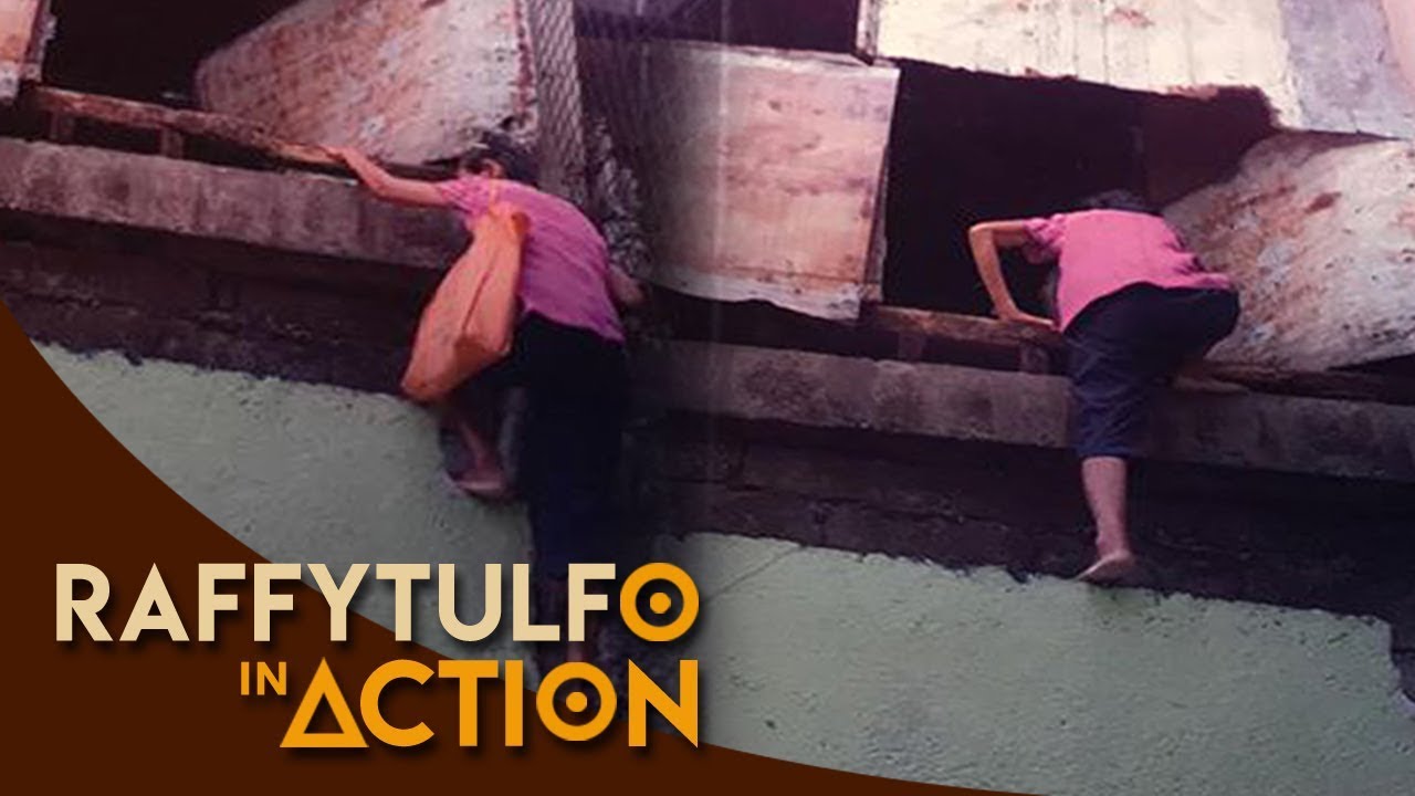LOLA, UMAAKYAT SA PADER PARA MAKAPASOK NG KANYANG BAHAY. DAANAN NIYA BINAKURAN! LOLA, UMAAKYAT SA PADER PARA MAKAPASOK NG KANYANG BAHAY. DAANAN NIYA BINAKURAN! #1