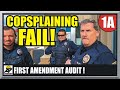 3 COPS OWNED & EDUCATED - DOUGLAS WYOMING POLICE - First Amendment Audit - Amagansett Press