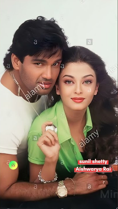 💙💙 Rare Bollywood pic Aishwarya with Sunil shetty#shorts video