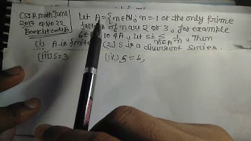 Csir math solution June 2017 question no 22 booklet code b