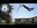 Highest Jump on a pogo stick - Guinness World Records