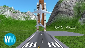 Top 5 Takeoff in Turboprop Flight Simulator (insane footage)