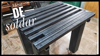 MESA DE SOLDAR  ( INSPIRADA EN ELOY WORKSHOP )