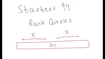 Rank Queries | CodeChef Starters 94